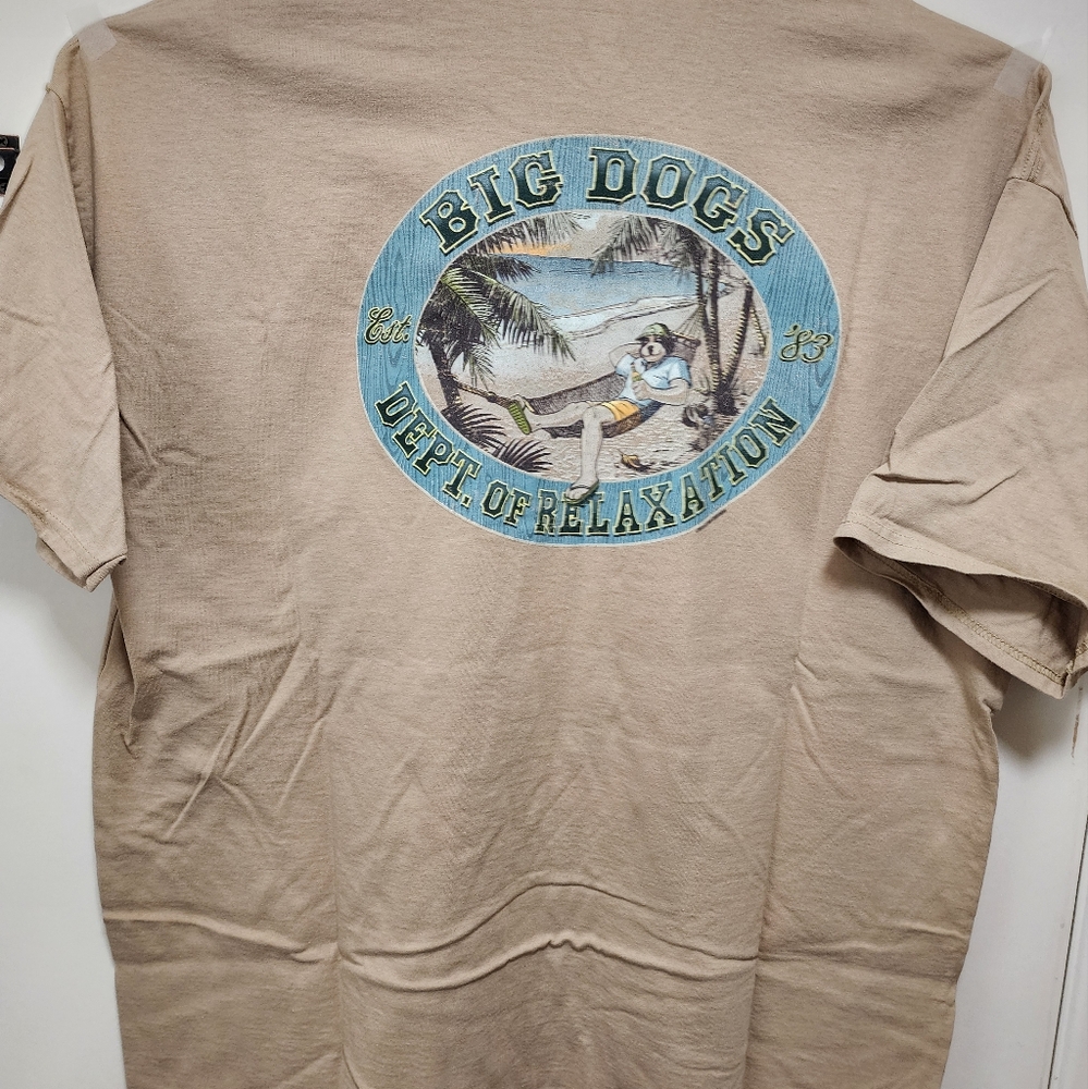 Big Dogs "Dept. of Relaxation" Short Sleeve Tee